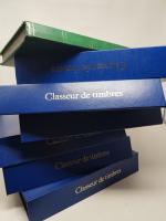 6 classeurs Yvert et Tellier bleu COLONIES + 1 petit...