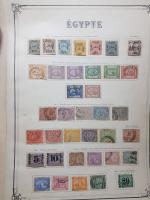 EGYPTE collection neufs et oblitérés entre 1866 et 1947 avec...