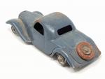 LES JOUETS CITROEN (1935) Traction Avant coupé en tôle gris-bleu...