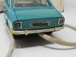 S.L.J.  (1968) Peugeot 504 berline bleu turquoise (parties ouvrantes...