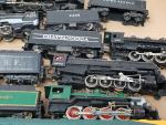 5 locomotives type vapeur avec tenders, HO, dont :
1 FLEISCHMANN,...