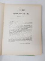 LE VERRIER (U.J.J.) - Annales de l'observatoire de Paris, Extrait...