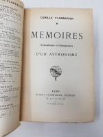 FLAMMARION (Camille) - Mémoires d'un astronome, biographiques et philosophiques, Paris,...