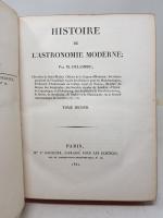 DELAMBRE - Histoire de l'ASTRONOMIE MODERNE, Paris, Vve Courcier, 1821,...