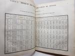 BOUVARD (A) - Tables ASTRONOMIQUES publiées par le Bureau des...