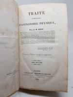 BIOT (J.B.) - Traité élémentaire d'ASTRONOMIE PHYSIQUE, troisième édition, corrigée...