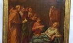 École romaine vers 1740 - "Jésus guérit la femme hémorroïsse...
