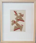 Hans RICHTER (1888-1976) - Composition abstraite - collage de ...