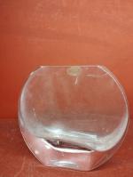 BACCARAT - Compotier en cristal moulé - H. 17 cm...