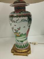 Un vase en porcelaine de Chine dans le goût de...