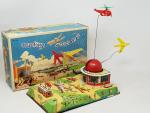 R.C.P. Richard Paris (v.1960), carrousel "Meeting d'Aviation" , jouet électrique...