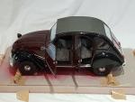 ALTAYA échelle 1/8ème - Citroën 2cv Charleston bordeaux/noir, nombreuses pièces...