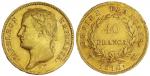 Napoléon Empereur, 40 Francs or 1810 W Lille, 12.90 Gr,...