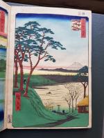 Utagawa HIROSHIGE (1797-1858) - Deux albums de la série Meisho...