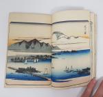 Utagawa HIROSHIGE (1797-1858) :
- Sohitsu gafu, deux volumes sur trois...