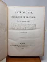 DELAMBRE - ASTRONOMIE théorique et pratique, Paris, Vve Courecier, 1814,...