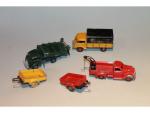 DINKY FRANCE, 3 camions série 25 : Ford Calberson D,...