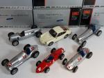 C.M.C. 1/18ème , 6 modèles : Porsche 901, Auto Union...