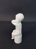 Arno MALINOWSKI pour ROYAL COPENHAGEN - Enfant - statuette en...