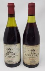 Une bouteille de CORTON CLOS LES MARECHAUDES 1979 - réserve...