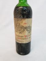 Une bouteille de Château St. GEORGES , St. Emilion 1967...