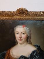 Ecole française XVIIIème - Portrait présumé de Madame de Noailles...
