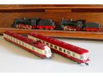 Lot comprenant 2 locomotives FLEISHMANN HO type vapeur (040 ...