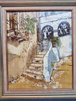Bernard DUFOUR (XX-XXI) - Les escaliers de la vieille maison...