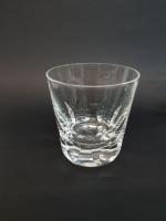 SAINT-LOUIS - Six verres à Whisky en cristal taillé modèle...