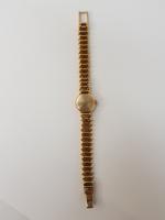 OMEGA - Montre-bracelet de dame en or jaune 750e -...
