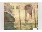 François ALAUX (1878-1952) - "Canal à Venise" - H/T -...