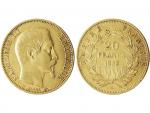 Napoléon III, 20 francs tête nue 1853 A Paris, 6.45...