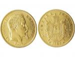 Napoléon III, 20 francs tête laurée 1865 BB Strasbourg, 6.44...
