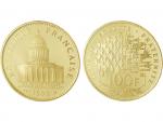 100 Francs Panthéon or 1998 BE . 8.45 Gr ,...