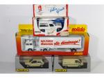 SOLIDO et VEREM, 4 modèles promotionnels : camion Renault ...