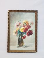 Eugène BROSSE (1855-?) - Bouquet de fleurs - Aquarelle sur...