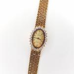 A. FLAMAND - Montre-bracelet de dame en or jaune 750e...