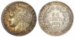 Gouvernement de Défense Nationale, 50 centimes Cérès argent 1871 K...