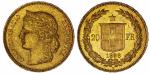 Suisse, 20 Francs or Helvétia, 1896 B Berne, 6.45 Gr,...
