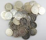Ensemble de 56 monnaies 10 Francs Hercule argent, Superbes dans...