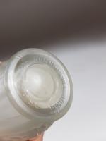 JOMA - Vase verre blanc dépoli - H. 13,5 cm