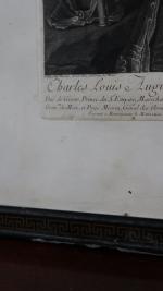 "Charles Louis Auguste Fouquet de Belle-isle" - Gravure au burin...