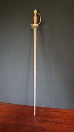 Épée de sergent, modèle 1767 - L. 97 cm -...