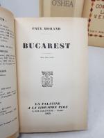 LOT de 3 ouvrages :
MORAND Paul :
- Bucarest, Paris, Plon, 1935, in-8...