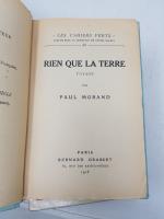 LOT de 5 ouvrages :
MORAND Paul :
- Rien que la Terre, Paris,...
