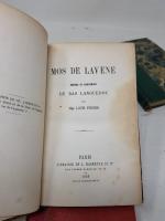 LOT de 3 ouvrages :
FIGUIER (Louis) :
-Nouvelles Languedociennes, Les fiancés de la...