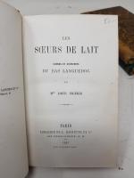 LOT de 3 ouvrages :
FIGUIER (Louis) :
-Nouvelles Languedociennes, Les fiancés de la...