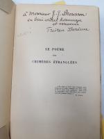 DEREME (Tristan) - Le poème des chimères étrangères, Paris, Emile-Paul,...