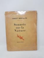 BERTRAND (Adrien) - (1888-1917) - Sonnets sur la nature, 1923,...