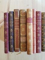 Lot de jolies reliures, 15 volumes : Baudel M.J. 1886, un an...